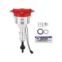 MSD Distributor Pro-Billet Carb Cap Magnetic Trigger Mechanical Advance Steel Gear For For Ford Small Block  MSD-85824