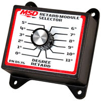 MSD Module Selector Ignition Timing Retard Plastic 0-11 Degree Range 1 Degree Increments  MSD-8676