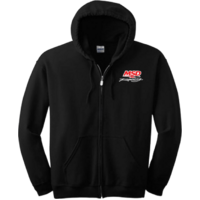 MSD Hoodie Zipped Logo 4XL Black  MSD-95269