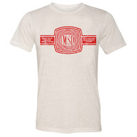 MSD Vintage Logo T-Shirt Cream Men's