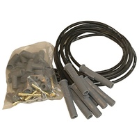 MSD Spark Plug Lead Set 8.5mm Black 8 Cyl Multi-Angle Plug/Socket & HEI MSD31193