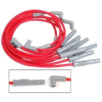 MSD Spark Plug Lead Set 8.5mm Red for Ford 302 Windsor HEI Distributor Cap Terminal MSD31329