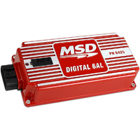 MSD 6AL Ignition Control Red Digital Capacitive Discharge With Rev Limiter