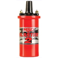 MSD Blaster 2 Coil Red w/Ballast Hardware MSD8203