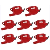 MSD Multiple Spark Coil Kit Red Suit GM LS2/LS7 (Set Of 8) MSD82878