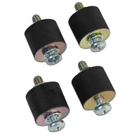 MSD Vibration Mounts Rubber Ignition Box Mounts Set of 4 MSD8800