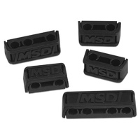 MSD Pro-Clamp Ignition Lead Separators Black 7-9mm Set of 8 MSD8843