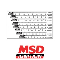 MSD Timing Tapes For Harmonic Balancers 5.250 to 8 in. Diameter Balancer MSD8985