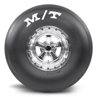 Mickey Thompson Tyre ET Drag 33.50x16.50-16 Bias-ply X8 Compound Solid White Letters 33.7 O.D. Each