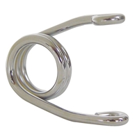 MIDUSA Torsion Type Solo Seat Spring 2 in. Custom Seat Use Chrome Plt Heavy Duty Spring Steel