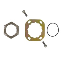 MIDUSA Transmission Pulley Mounting Hardware Big Twin 5 Speed 92/06 & Sportster 92/L* Inc Nut Lock Bolts & Quad Seal