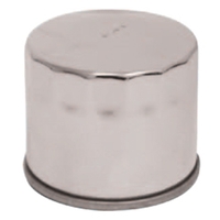 MIDUSA Oil Filter Paper Element Chrome Plated Dyna 91/98 Big Twin Evo 92/Later Sportster /Later Replaces HD 63813-90 Each