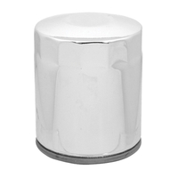 MIDUSA Oil Filter Paper Element Chrome Plated M8 17/Later TC 99/17 Evo 99/Later (Ex 08/13 XR) REPLACES# 63798-99A Each