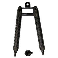 MIDUSA Billet Oil Cooler Black Fits Most Models Twin Vertical Coolers
