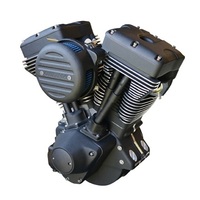 Ultima Ultima Engine For Harley 113 Cube El Bruto 120 HP Black-Out