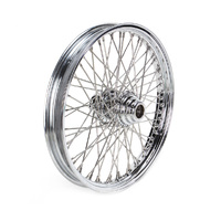 Ultima 16x5.50in. 60 Spoke Chrome rear Wheel for Harley OEM Hub 3/4in. axle