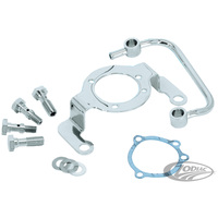 Ultima Carb Support Bracket with Breather Kit suit EVO Big Twin