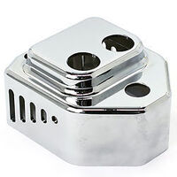 Ultima Black Coil Cover with Key Hole