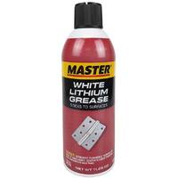 Master Made In USA White Lithium Grease Spray Reduces Friction Fights Rust MWG-16