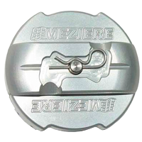 Meziere SafeCap Billet Locking Radiator Cap 16lb.Natural Finish