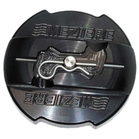 Meziere SafeCap Billet Locking Radiator Cap 16lb.Black Finish