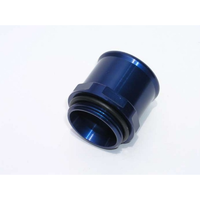 Meziere Water Neck Fitting For 1-3/4" Hose Blue Finish