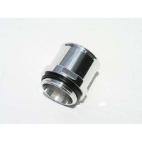 Meziere Water Neck Fitting For 1-3/4" Hose Chrome Finish