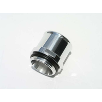 Meziere Water Neck Fitting For 1-3/4" Hose Polished Finish