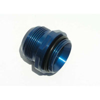 Meziere Water Fitting Adapter-20 ORB to -20AN Blue Finish