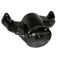 Meziere Big Block Chev Electric Water Pump Black Finish 42GPM Heavy Duty motor