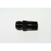Meziere Inlet fitting 100 series electric water pumps 1" NPT Male To -16AN Black