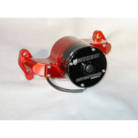 Meziere Small Block Chev Electric Water Pump Red Finish 35GPM standard motor