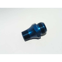 Meziere Inlet Fitting 100 Series Electric Water Pumps -20AN Blue Finish