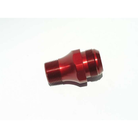 Meziere Inlet Fitting 100 Series Electric Water Pumps -20AN Red Finish