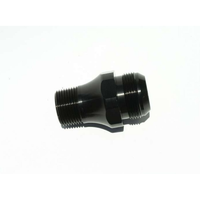 Meziere Inlet Fitting 100 Series Electric Water Pumps -20AN Black Finish
