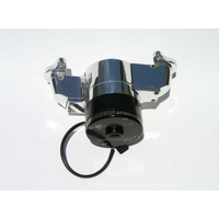 Meziere Small Block Chrysler Electric Water Pump Polished 35GPM standard motor