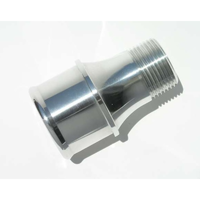 Meziere Inlet Fitting For 100 Series Electric Water Pumps Chrome Finish 1-3/4"