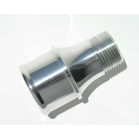Meziere Inlet Fitting For 100 Series Electric Water Pumps Polished Finish 1-3/4"