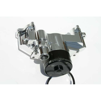 Meziere GM LS1 thru LS8 Electric Water Pump Polished Finish 35GPM standard motor