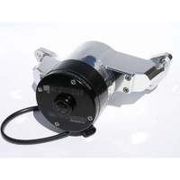 Meziere Electric Water Pump Small Block for Ford 1994 & up Polished 35GPM Standard