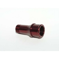 Meziere Inlet Fitting Extended For 100 Series Electric Water Pumps Red 1 3/4"