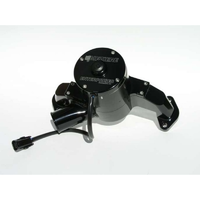 Meziere Electric Water Pump Big Block Chev High Flow Black 55GPM Standard