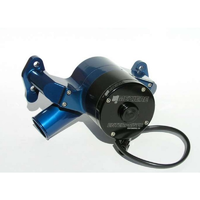 Meziere Electric Water Pump Small Block Chev High Flow Blue 55GPM Standard