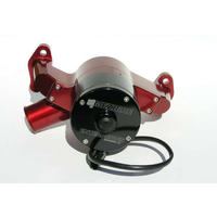 Meziere Electric Water Pump Small Block Chev High Flow Red 55GPM Standard