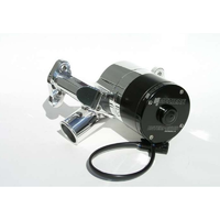 Meziere Electric Water Pump Small Block Chev High Flow Polished 55GPM,Standard