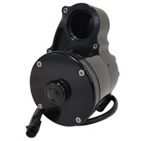 Meziere Electric Water Pump Remote Mount Inline 1 In 1 Out Black 55GPM Standard