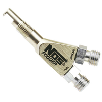 NOS Soft Plume 90° Fogger Nitrous Nozzle Stainless Steel