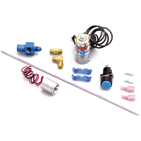 NOS Nitrous Ntimidator LED Nitrous Purge Kit-4AN Line, Blue LED