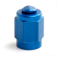 NOS -4AN Flare Cap Blue