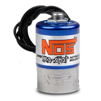 NOS Pro-Shot Nitrous Solenoid 400 Horsepower 1/4" NPT Inlet, 1/8" NPT Outlet